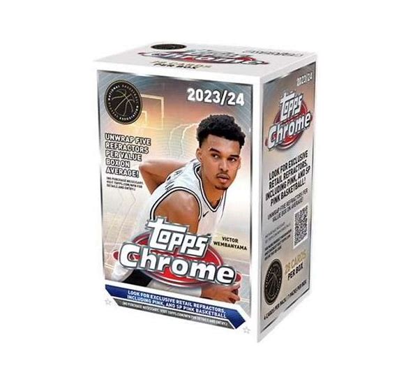 2023/24 Topps Chrome Basketball Blaster Box