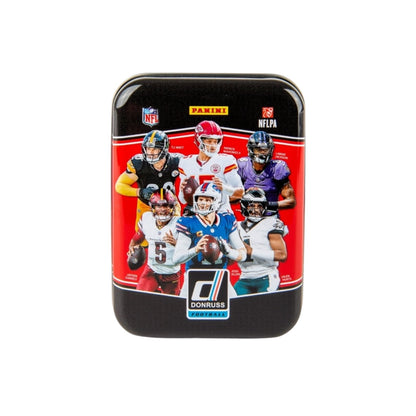 2025 Panini Donruss Football Trading Card Holiday Tin
