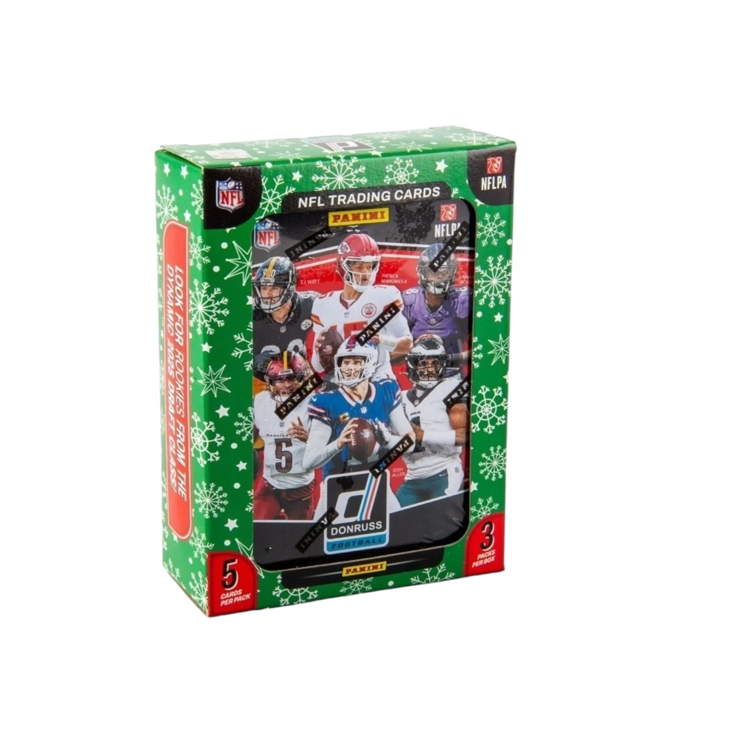 2025 Panini Donruss Football Trading Card Holiday Tin