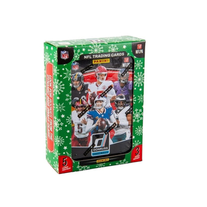 2025 Panini Donruss Football Trading Card Holiday Tin